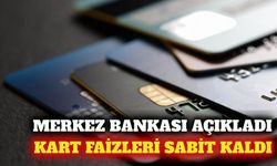 TCMB eylül ayı kredi kartı faiz oranlarını sabit tuttu