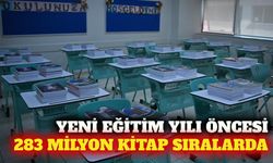 Yeni eğitim yılı için 283 milyon ders kitabı sıralarda
