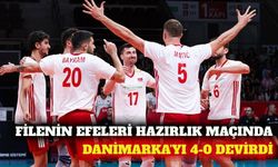 Filenin Efeleri hazırlık maçında Danimarka'yı 4-0 yendi
