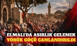 Elmalı'da 12. Temsili Yörük Göçü gerçekleştirildi
