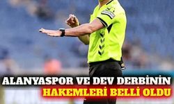 Alanyaspor'un ve derbinin hakemleri açıklandı