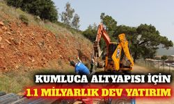 Kumluca altyapısına 1.1 milyar liralık ASAT yatırımı