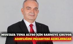 Mustafa Tuna ALTSO başkanlığı için adaylığını açıklıyor