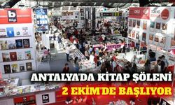 Antalya 16. Kitap Fuarı 2 Ekim'de kapılarını açıyor