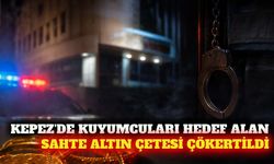 Kepez'de sahte altın satan 3 şüpheli tutuklandı