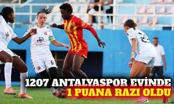 1207 Antalyaspor evinde Kayseri ekibiyle 1-1 berabere kaldı
