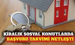 Erdoğan kiralık sosyal konut başvuru tarihlerini açıkladı