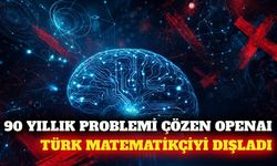 OpenAI 90 yıllık problemi çözdü, Türk matematikçiyi dışladı