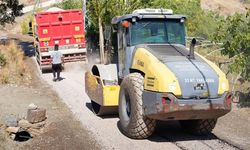 Karapınar’da 6.5 kilometrelik yol asfaltlanıyor