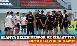 Alanya Belediyespor ve Ziraat Bankkart'tan ortak kamp