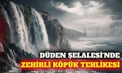 Antalya Düden Şelalesi'nde deterjan kaynaklı köpük uyarısı