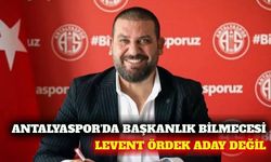 Antalyaspor'da Levent Ördek adaylık iddialarını yalanladı