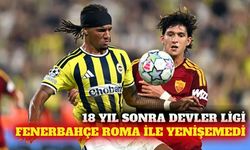 Fenerbahçe, Devler Ligi'ne Roma beraberliğiyle döndü