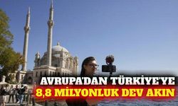 Avrupalılar 2024'te Türkiye'ye 8,8 milyon seyahat yaptı