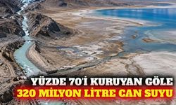 Kuruyan Tso Kar Gölü'ne günde 320 milyon litre su verilecek