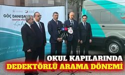Okullardaki görevlilere 2 bin 800 el dedektörü dağıtıldı