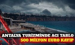 Antalya turizminde 500 milyon avroluk kayıp uyarısı