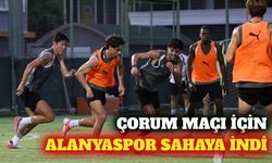 Alanyaspor'da Çorum mesaisi başladı