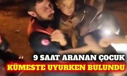Serik'te kayıp çocuk 9 saat sonra kümeste uyurken bulundu