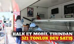 Antalya'da Halk Et mobil tırı 2026'da 321 ton satış yaptı