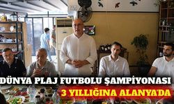 Dünya plaj futbolu şampiyonası 3 yıllığına Alanya'ya alındı