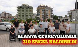 Alanya çevreyolunda 310 noktadaki erişim engeli kaldırıldı