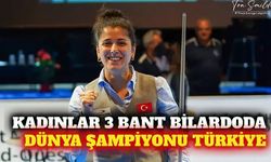 Güzin Müjde Karakaşlı 3 bant bilardoda dünya şampiyonu