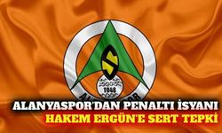 Alanyaspor'dan hakem Ergün'e penaltı tepkisi