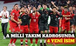 A Milli Takım kadrosu açıklandı: 4 yeni isim listede