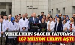 TBMM'nin 8 aylık sağlık harcaması 167 milyon lirayı aştı