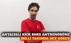 Antalyalı antrenör Süleyman Yapıcı'ya milli takım görevi