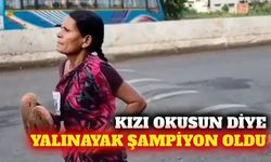 Hindistan'da yalınayak yarış kazanan annenin mücadelesi