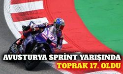 Toprak Razgatlıoğlu Avusturya sprint yarışında 17. oldu