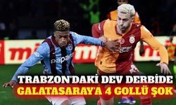 Trabzonspor derbide Galatasaray'ı 4-0 mağlup etti