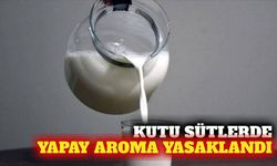 Kutu sütlerde ilave şekere sınır ve yapay aroma yasağı