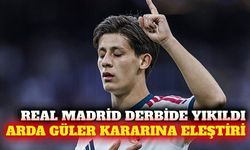 Real Madrid derbiyi kaybetti, Arda Güler kararı eleştirildi