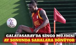 Sakatlığı biten Galatasaraylı Singo ay sonu dönüyor