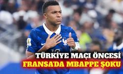 Türkiye maçı öncesi Fransa'da Mbappe antrenmana katılmadı