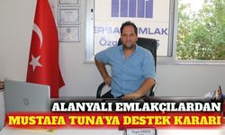 Alanya'da emlakçılar ALTSO seçimlerinde Mustafa Tuna dedi