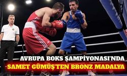 Milli boksör Samet Gümüş Avrupa'da bronz madalya kazandı