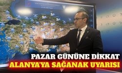 MGM uyardı: Pazar günü Batı Akdeniz'e sağanak geliyor