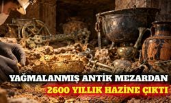 İtalya'daki yağmalanmış mezarda 2 bin 600 yıllık hazine