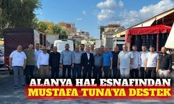 Mustafa Tuna Alanya Toptancı Hali esnafıyla bir araya geldi