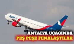 Antalya-Tümen uçağında iki Rus yolcu rahatsızlandı