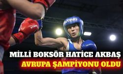 Milli boksör Hatice Akbaş Avrupa şampiyonu oldu
