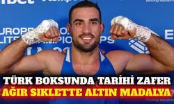 Emrah Yaşar 90 kiloda Avrupa boks şampiyonu oldu