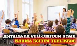 Antalya'da Veli-Der'den karma eğitim ve ÇEDES eleştirisi
