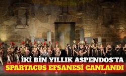 Aspendos'ta Kazak rüzgarı: Spartacus balesi sahnelendi