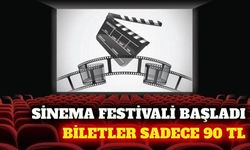Türkiye Sinema Festivali'nde 90 TL bilet kampanyası başladı