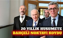 Bahçeli'den Sarallar ve Şahinler'e barış zirvesi